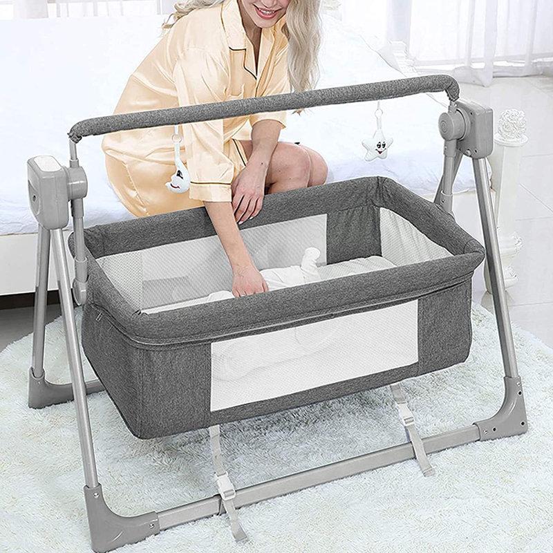 Isabelle & Max™ Electric Cradles Baby With Remote Control, Folding